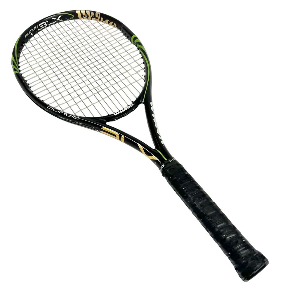 Wilson Surge BLX Tennis Racket 100 sq in Grip Size 4 3/8 L3 16x19 Black
